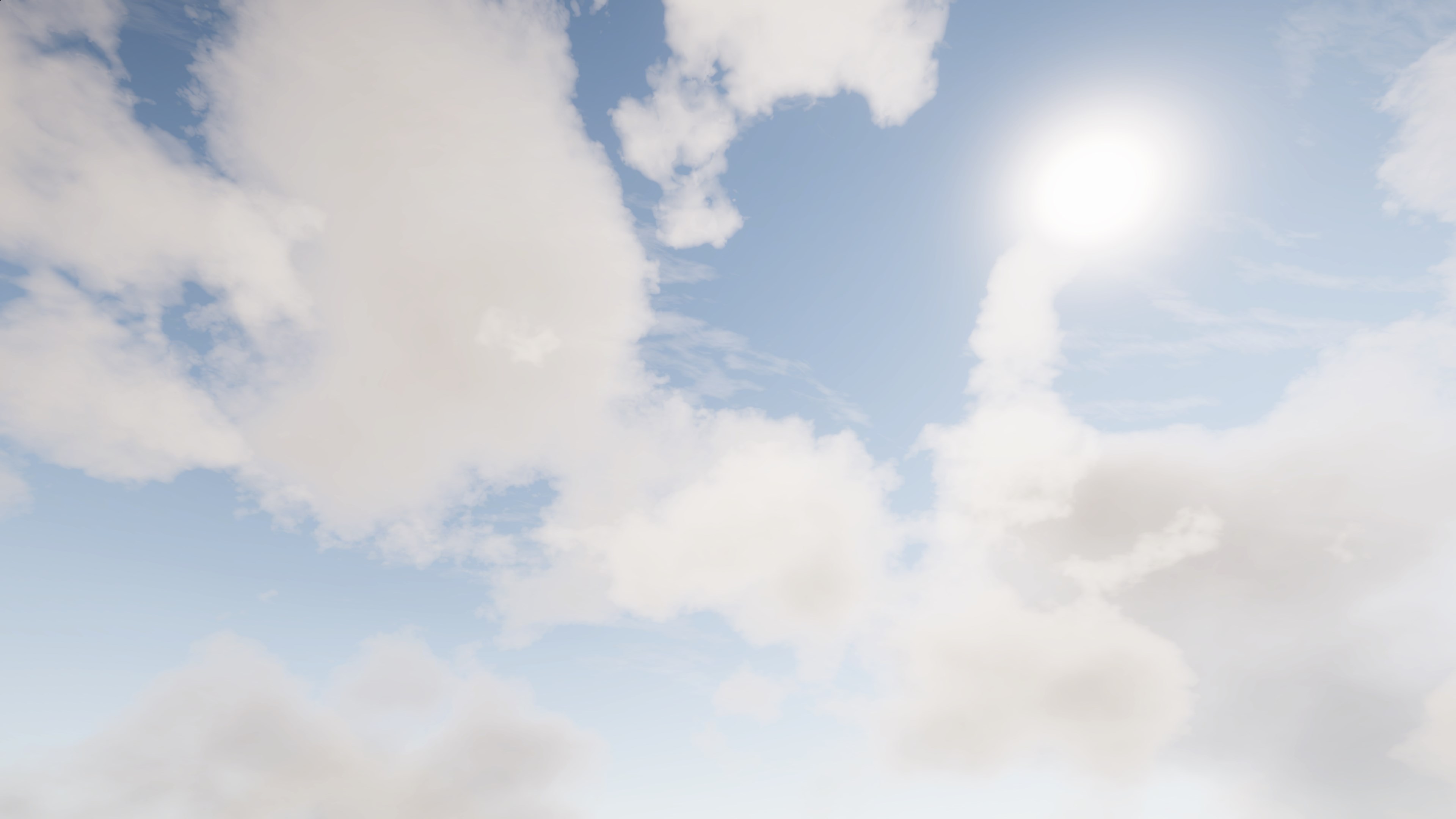 Shaped clouds screenshot